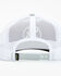 Image #3 - Hooey Men's Strap Logo Trucker Cap, Black/white, hi-res