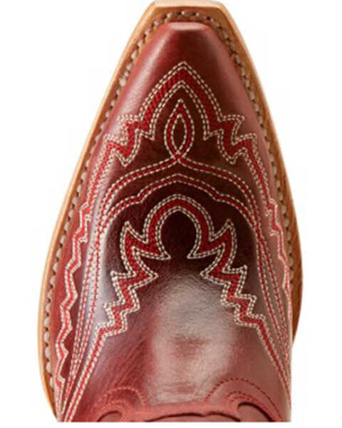 Image #4 - Ariat Women's Casanova Tall Western Boots - Snip Toe , Red, hi-res