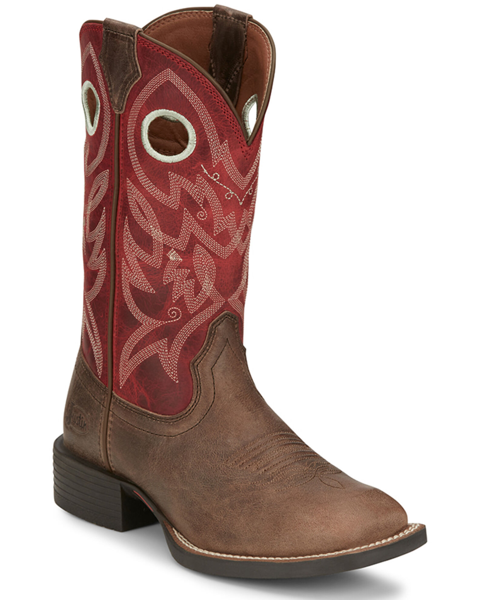 Justin womens square toe boots clearance