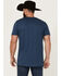 Image #4 - Cody James Men's American Native Logo Short Sleeve T-Shirt, Navy, hi-res