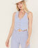 Rolla's Women's Dallas Cord Vest , Light Purple, hi-res