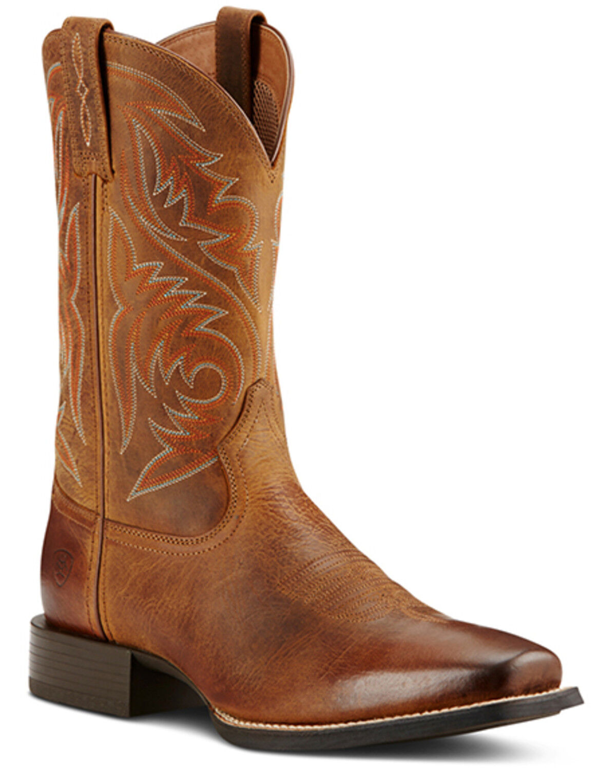 Image #2 - Ariat Men's Sport Herdsman Western Performance Boots - Square Toe, Brown, hi-res