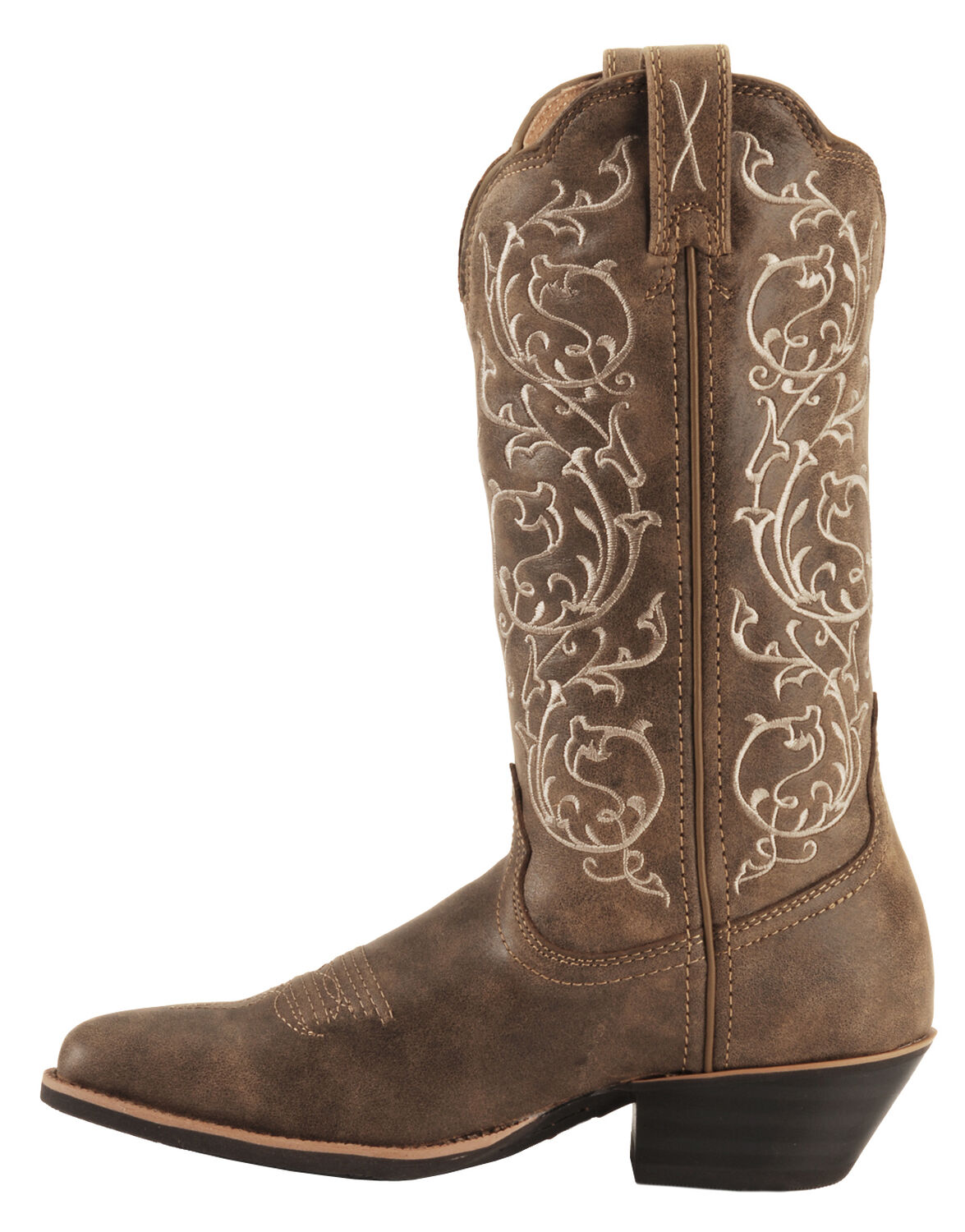 Image #3 - Twisted X Women's Fancy Stitched Western Performance Boots - Round Toe, Bomber, hi-res