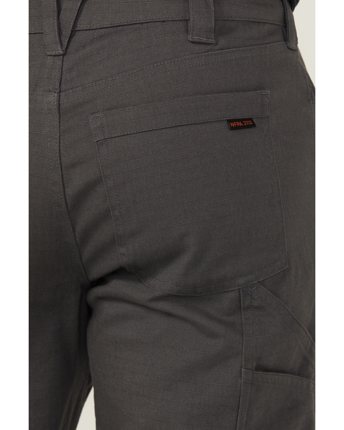 Image #4 - Hawx Men's FR Double Front Ripstop Pants - Big, Charcoal, hi-res