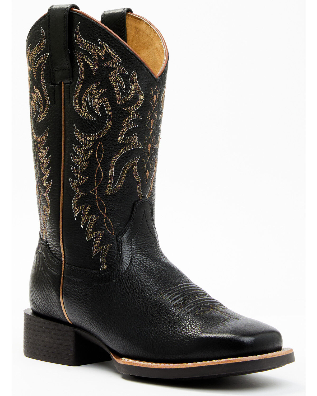Image #1 - Shyanne Women's Shay Western Performance Boots - Square Toe, Black, hi-res