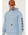 Image #2 - Hawx Men's Halstead Logo Sleeve Hooded Sweatshirt, Light Blue, hi-res