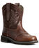 Image #1 - Ariat Women's Heritage Dapper Western Boots - Round Toe, Brown, hi-res