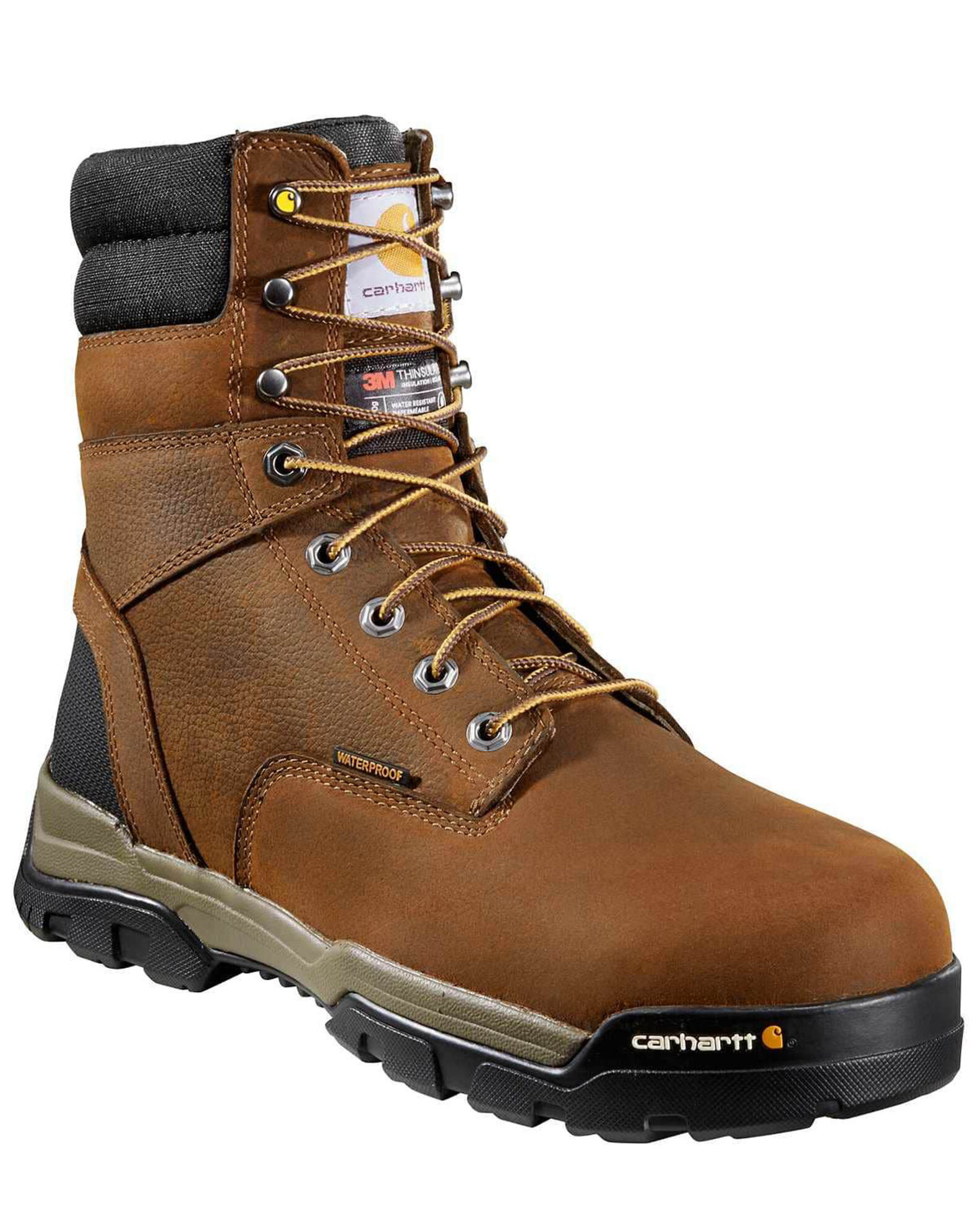 Carhartt Men s Ground Force Waterproof Work Boots Soft Toe Sheplers
