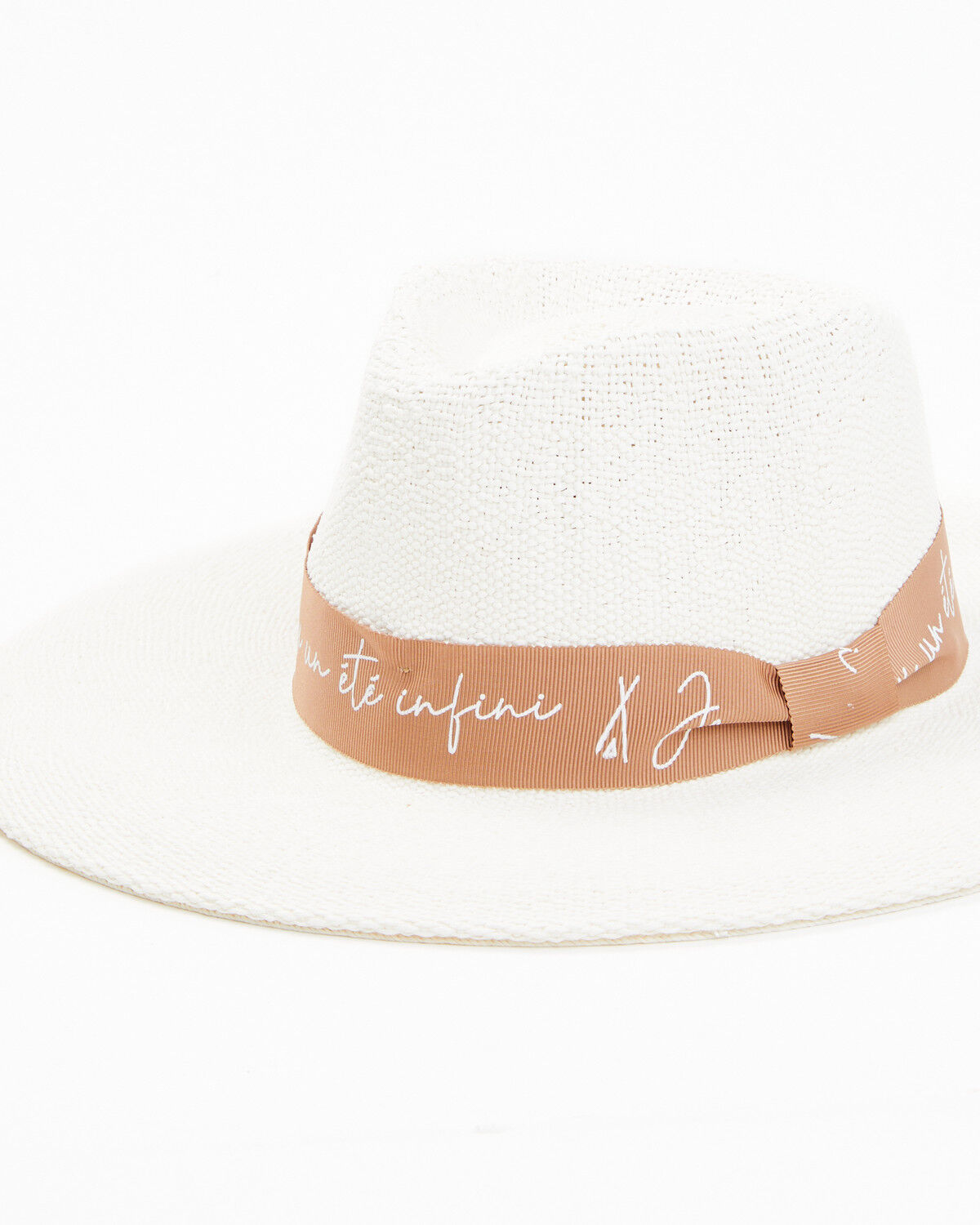 Image #1 - Nikki Beach Women's Malaga Australian Straw Western Fashion Hat, White, hi-res