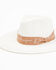 Image #1 - Nikki Beach Women's Malaga Australian Straw Western Fashion Hat, White, hi-res
