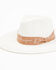 Image #1 - Nikki Beach Women's Malaga Australian Straw Western Fashion Hat, White, hi-res