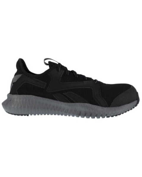 Image #2 - Reebok Men's Flexagon 3.0 Work Shoes - Composite Toe, Black, hi-res
