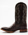 Cody James Men's Exotic Caiman Tail Skin Western Boots - Broad Square Toe, Black, hi-res