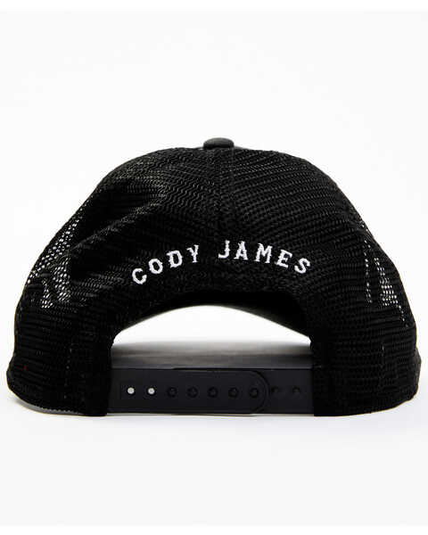 Image #3 - Cody James Men's Mexico & American Eagle Embroidered Mesh-Back Ball Cap - Black, Black, hi-res