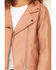 Image #2 - Urban Republic Girls' Faux Leather Zip-Front Jacket , , hi-res