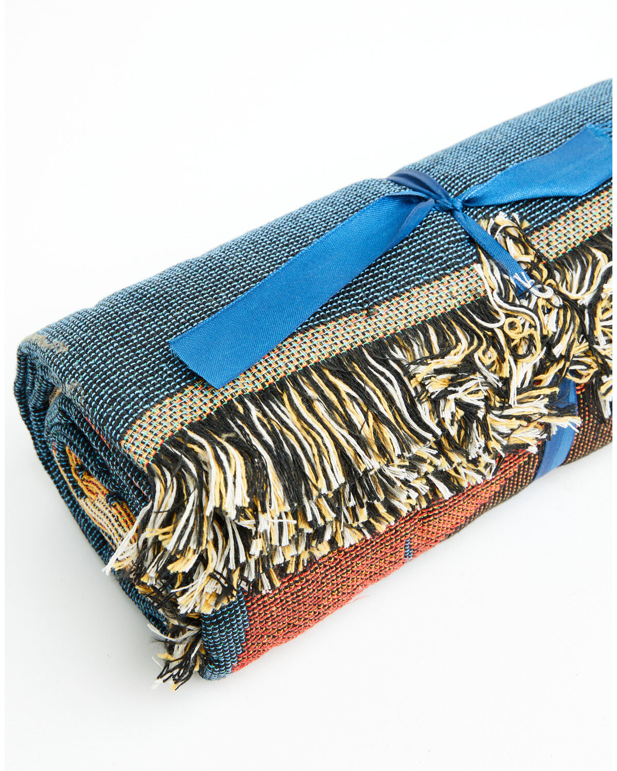 Image #1 - Coors Cowboy Sunset Jacquard Blanket, Multi, hi-res