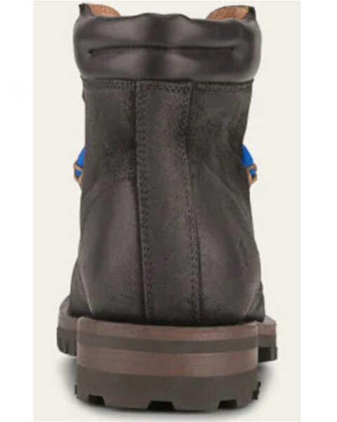 Image #4 - Frye Men's Hudson Hiker Lace-Up Boots - Round Toe , Black, hi-res