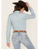 Image #4 - Cinch Women's Striped Long Sleeve Button Down Western Shirt, Multi, hi-res