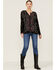 Image #4 - Johnny Was Women's Garden Embroidered Stripe Blouse, Black, hi-res