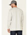 Image #4 - Carhartt Men's FR Long Sleeve Pocket Work Shirt, Grey, hi-res