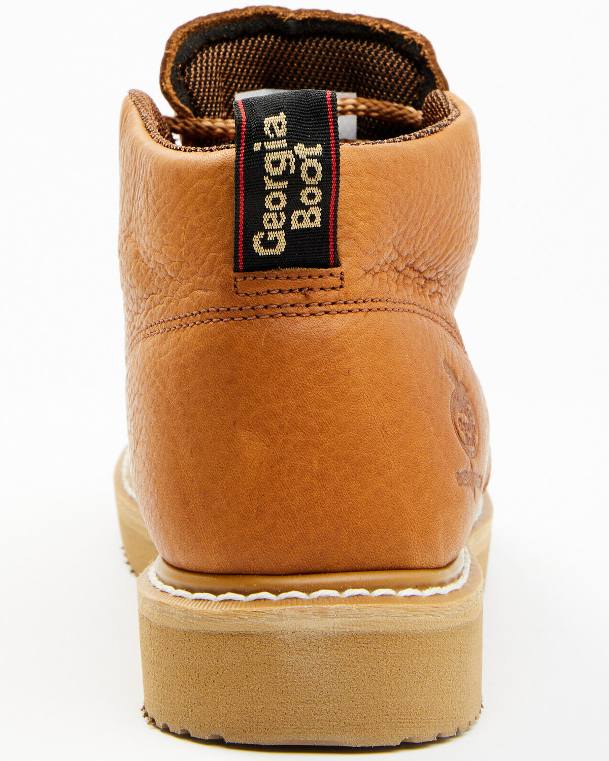 Image #6 - Georgia Boot Men's Farm and Ranch Chukka Work Boots - Soft Toe, Brown, hi-res