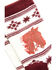 Shyanne Girls' Southwestern Horse Knit Crew Socks, Multi, hi-res