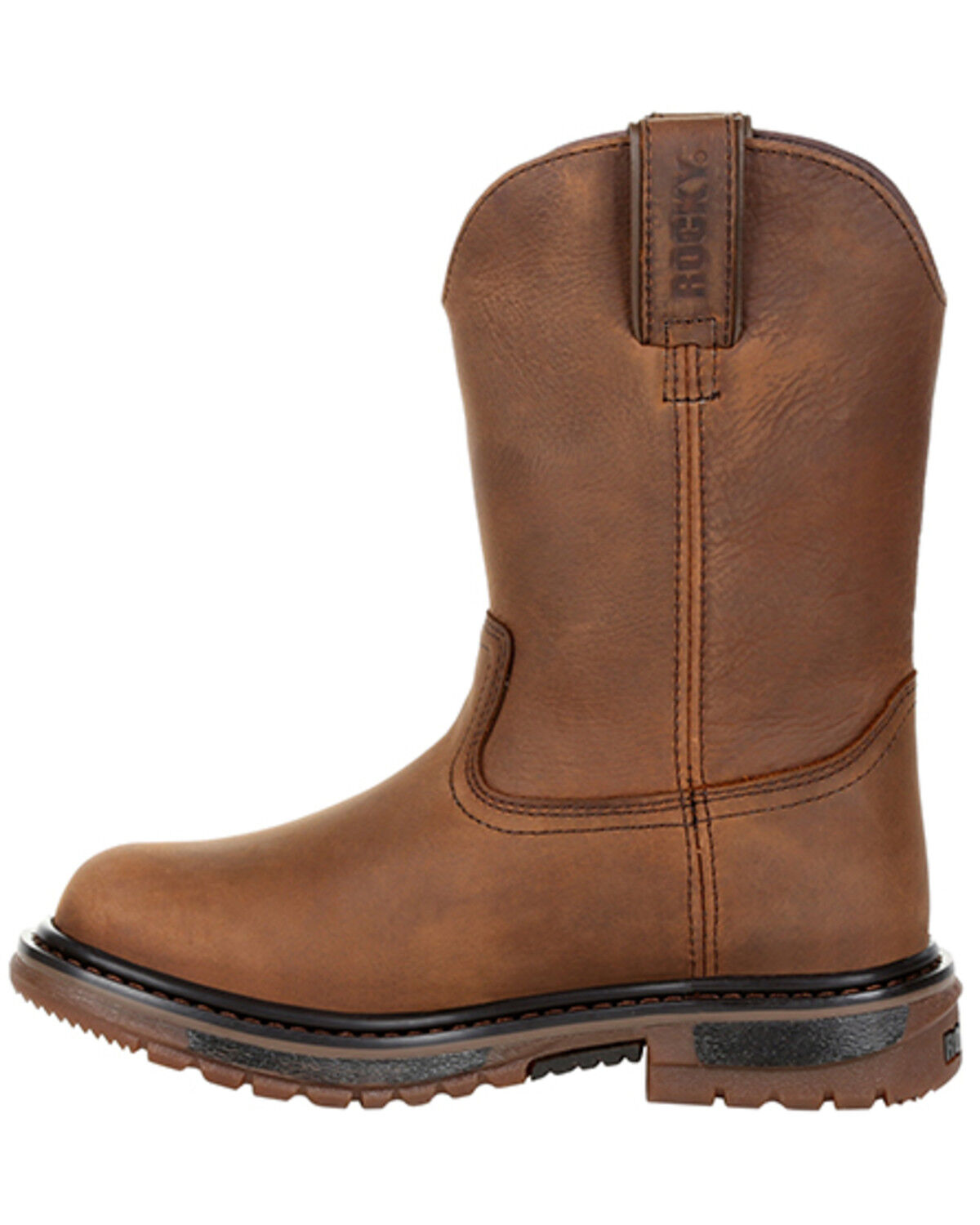 Image #3 - Rocky Little Boys' Original Ride FLX Waterproof Western Boots - Round Toe, , hi-res