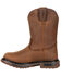Image #3 - Rocky Little Boys' Original Ride FLX Waterproof Western Boots - Round Toe, , hi-res