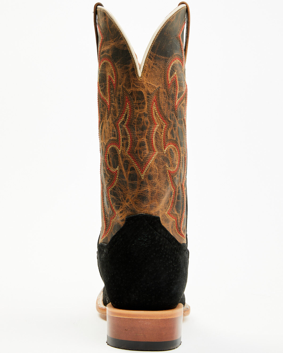 Image #5 - Dan Post Men's Cappy Exotic Carpincho Western Boots - Square Toe, Black, hi-res