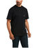 Image #1 - Ariat Men's Rebar Cotton Strong Mexico Pride Graphic Short Sleeve Work T-Shirt, Black, hi-res