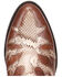 Image #6 - Dan Post Men's Exotic Snake Western Boots - Round Toe, Natural, hi-res