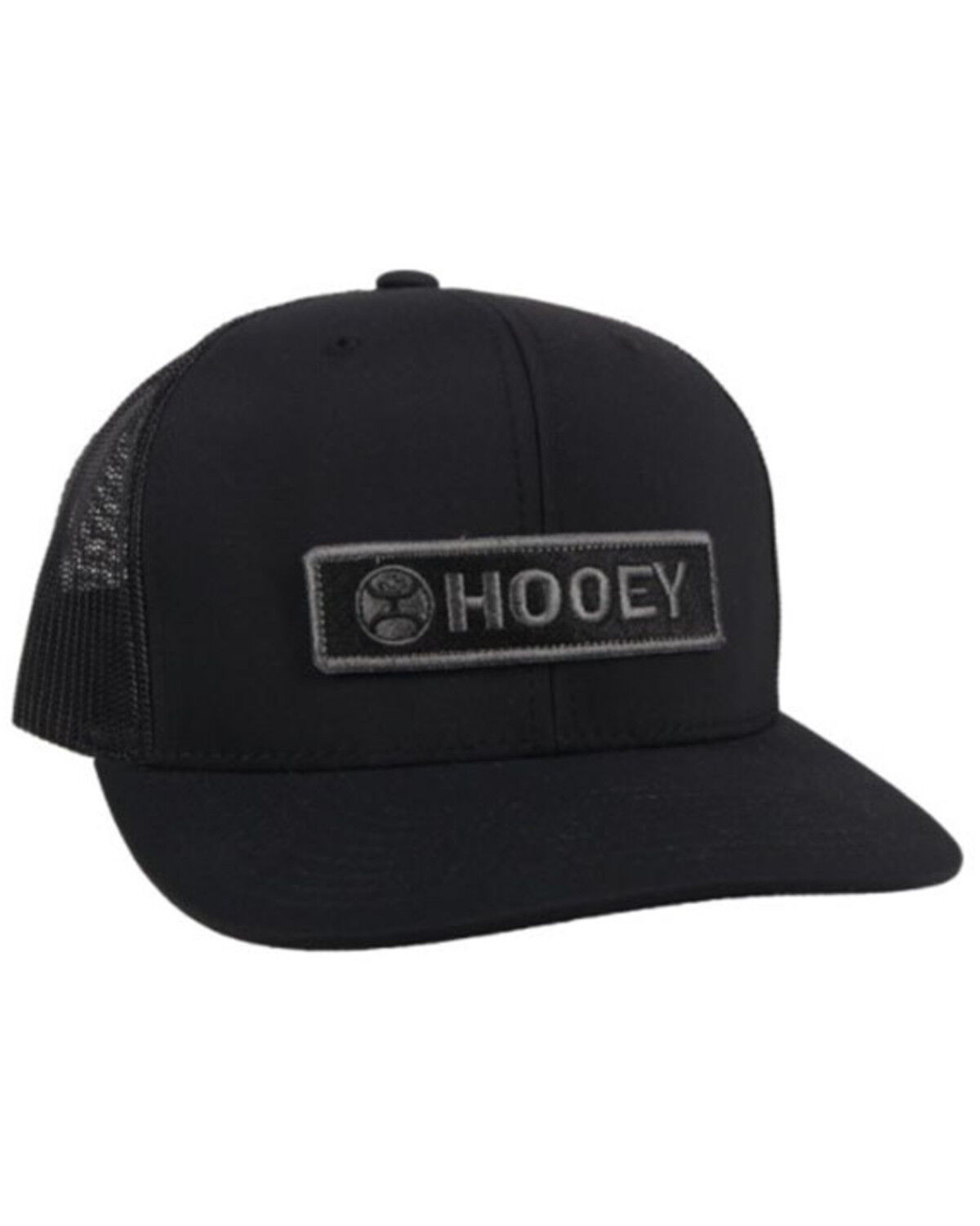 Image #6 - Hooey Men's Lock-Up Trucker Cap, Black, hi-res