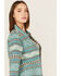 Image #2 - Tasha Polizzi Women's Rambler Long Sleeve Shirt, Turquoise, hi-res