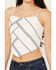 Image #3 - Roper Women's Bandana Camisole, White, hi-res