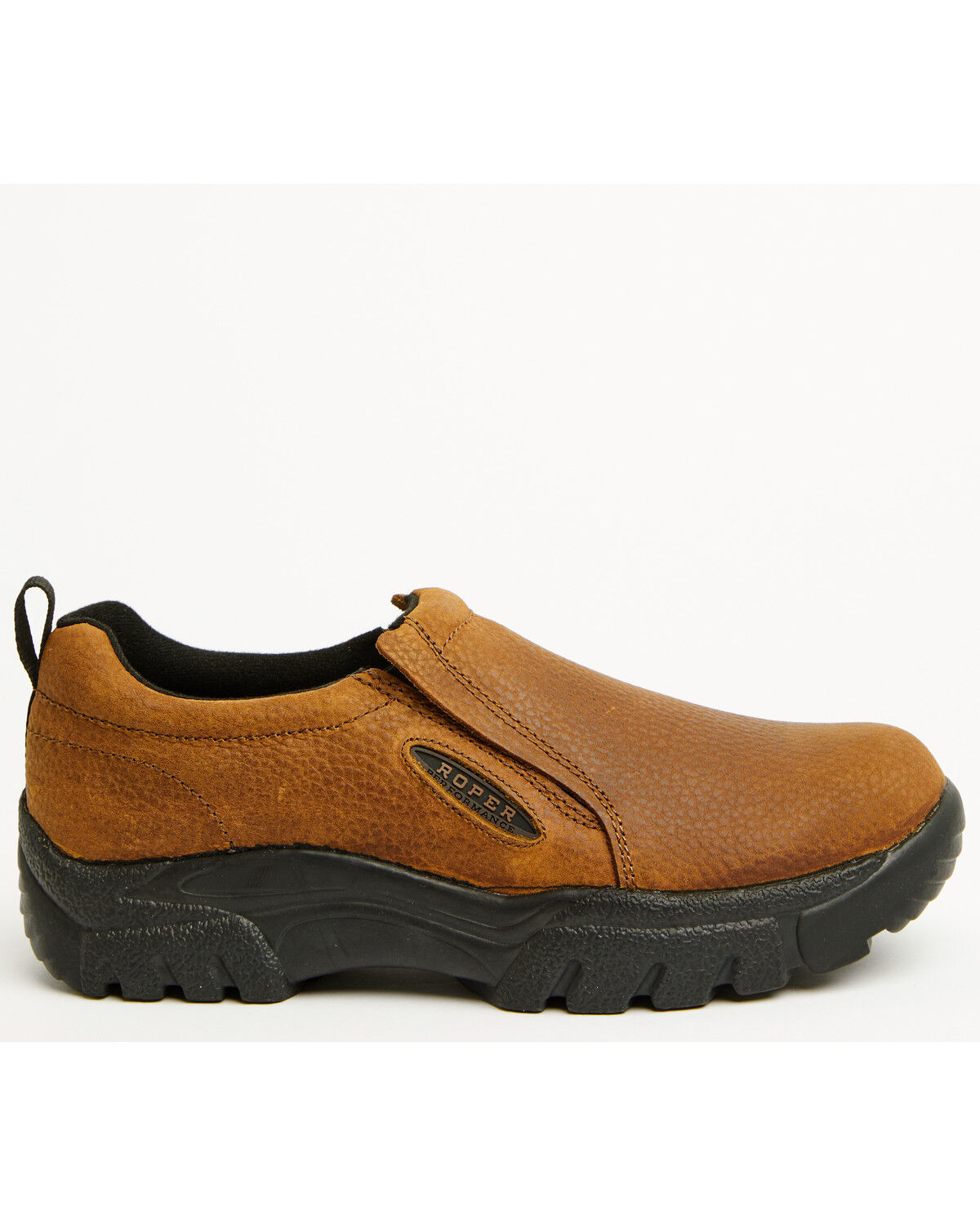 Image #2 - Roper Classic Slip-On Casual Shoes, Brown, hi-res