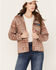 Image #1 - Kavu Women's Floral & Paisley Bandana Print Delmont Jacket, Tan, hi-res