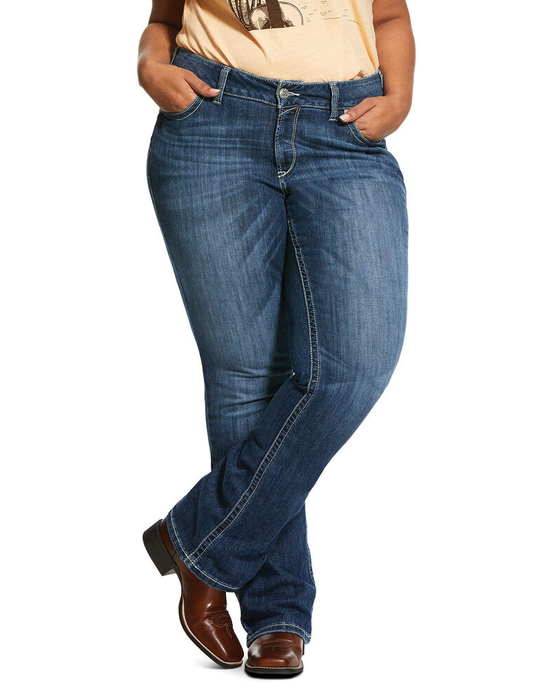 Ariat Women S Medium R E A L Carlie Bootcut Jeans Plus Sheplers