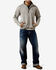 Image #4 - Ariat Men's Caldwell 1/4 Zip Sweater, Heather Grey, hi-res