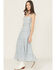 Image #1 - Show Me Your Mumu Women's Light Wash Lainey Sleeveless Denim Midi Dress, Light Wash, hi-res