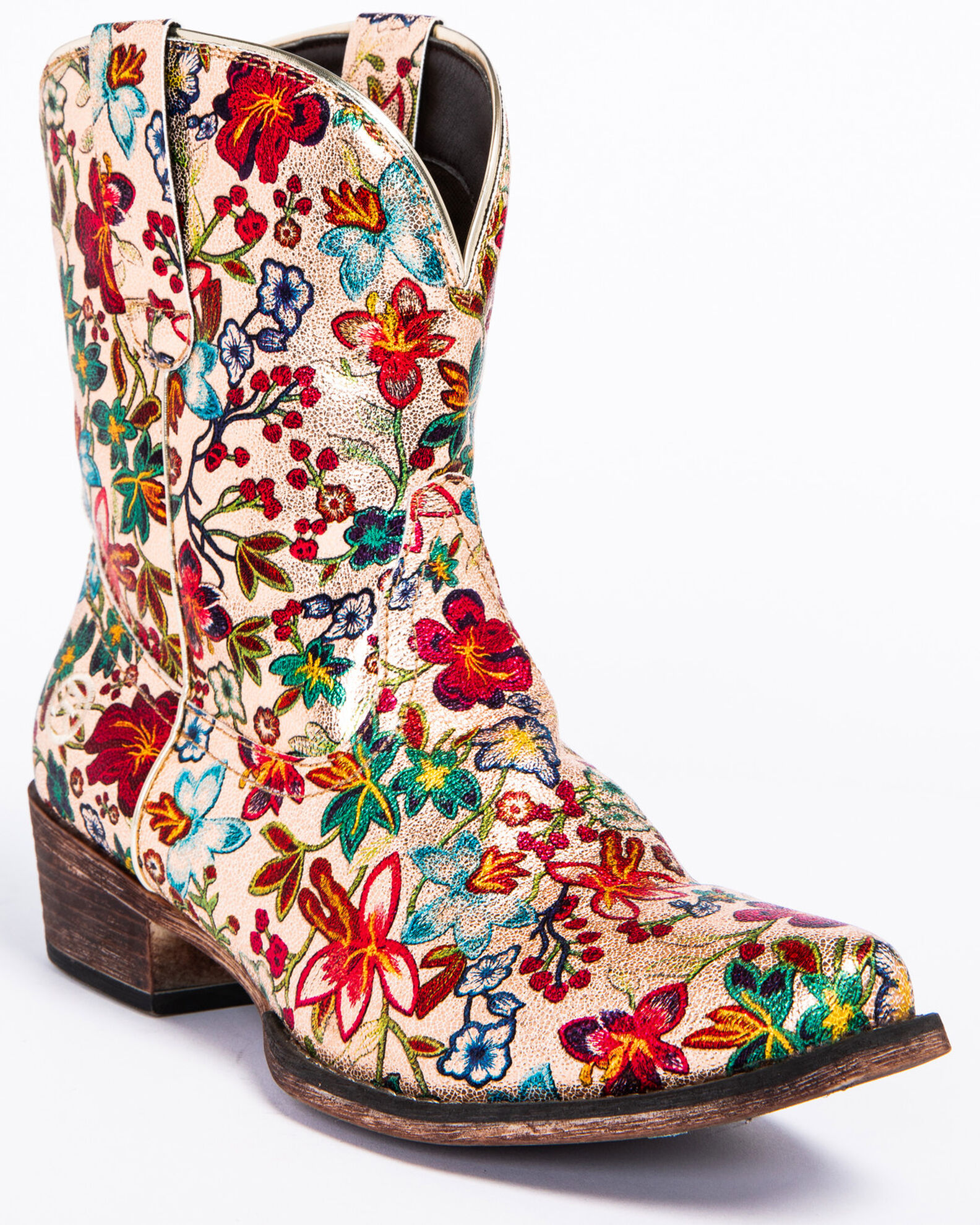 Women's roper clearance style boots