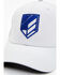 Image #2 - RANK 45® Men's Shield Logo Embroidered Ball Cap, Light Grey, hi-res