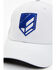 Image #2 - RANK 45® Men's Shield Logo Embroidered Ball Cap , Light Grey, hi-res