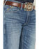 Image #2 - Ariat Men's M4 Kaden Butler Medium Wash Relaxed Straight Denim Jeans, Medium Wash, hi-res