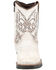 Image #3 - Smoky Mountain Toddler Boys' Autry Western Boots - Broad Square Toe, White, hi-res