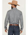Image #4 - Cinch Men's Geo Print Long Sleeve Button-Down Western Shirt, Grey, hi-res