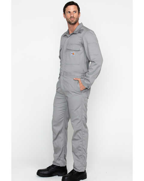 Carhartt Men's Flame Resistant Traditional Twill Coverall,gray,44