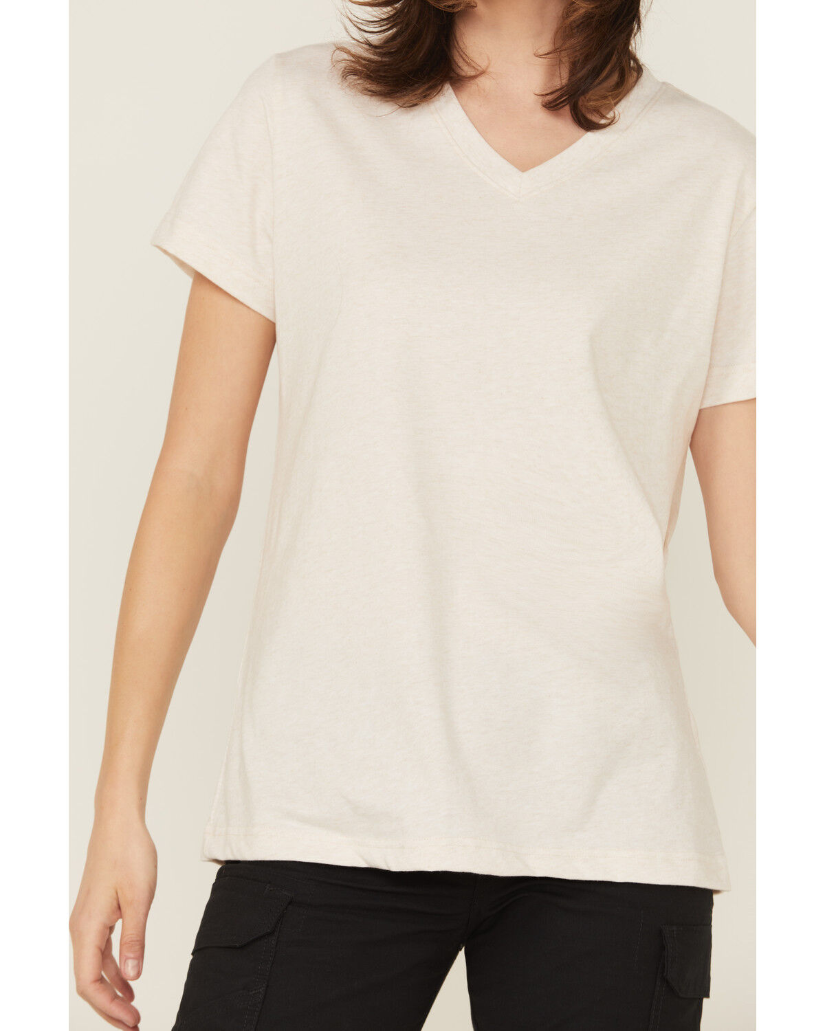 Image #3 - Ariat Women's Rebar Heather Short Sleeve Work Tee, Light Pink, hi-res