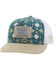 Image #1 - Hooey Men's Doc Southwestern Trucker Cap, Blue, hi-res