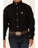 Image #3 - Cinch Boys' Long Sleeve Shirt, Black, hi-res