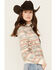 Image #2 - Shyanne Women's Southwestern Striped Pullover Hoodie , Caramel, hi-res